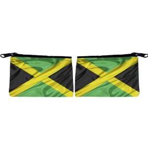  Rikki Knight Jamaica Flag Scuba Foam Coin Purse Wallet 