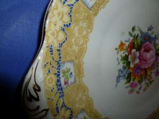 Royal Albert Bone China Valentine Handled Cake Plate ^  