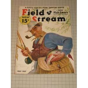 1937 Field & Stream MagazineNew Fishing Laws   Trout Fishing   Kafir 