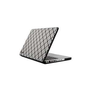   Macbook Pro 15 Inch Tartanplaid Black White Hard Shell Soft Touch