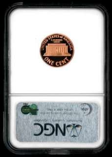 NGC PF70 RD UC 2004 S LINCOLN MEMORIAL CENT PF 70  