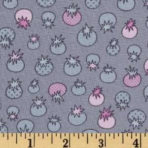  44 Wide Garden Friends Love Tomatoes Grey Fabric By The 