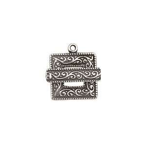   Square Toggle Clasp 22x18mm, 21mm bar Findings Arts, Crafts & Sewing