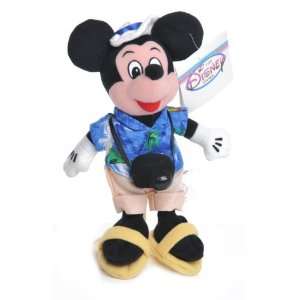  Disney Tourist Mickey Hawaii Bean Bag [Toy] Toys & Games