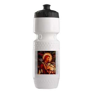  Trek Water Bottle White Blk Jesus Christ with Lamb 