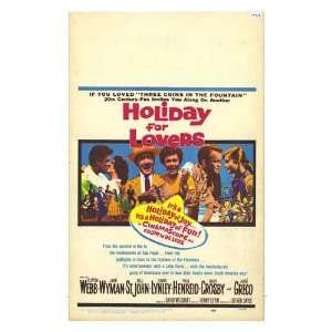  Holiday For Lovers Original Movie Poster, 14 x 22 (1959 