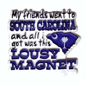    South Carolina Magnet 2D Lousy Case Pack 144 