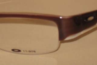 New Retired Oakley DOUBLE DOWN Prescription Eyeglass Frames CAPPUCCINO 