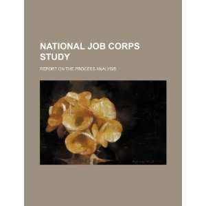  National Job Corps study report on the process analysis 