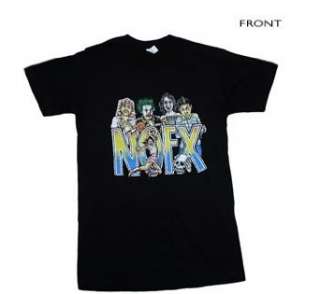  NOFX   Longest EP Sketch T Shirt Clothing