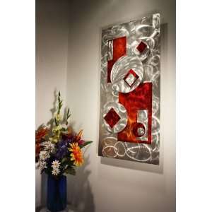  Abstract Modern Metal Wall Decor, Design by Wilmos Kovacs 