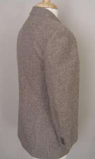 Ralph Lauren Tweed Blazer Brown Wool 4P PERFECT  