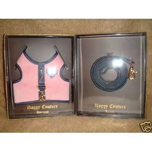  Juicy Couture Doggy Couture Pink Velour Harness Jacket and 