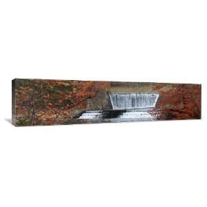  Fall Waterfalls   Gallery Wrapped Canvas   Museum Quality 