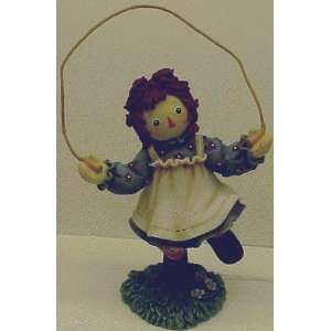  Raggedy Ann with Jump Rope Figurine Only ONE available/no 