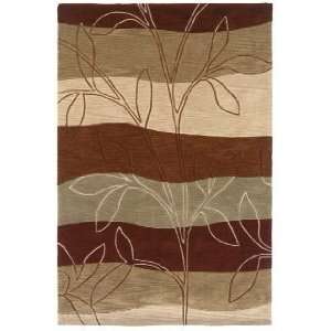 LR Resources Fashion LR20805 Rust Ivory 7 9 x 9 9 Area Rug 