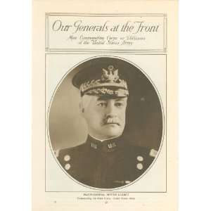  1918 Print Major General Hunter Liggett 
