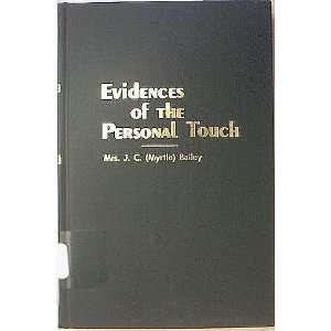  Evidences of the Personal Touch Books