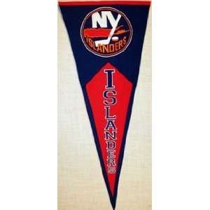  New York Islanders 40.5x17.5 Classic Wool Pennant Sports 