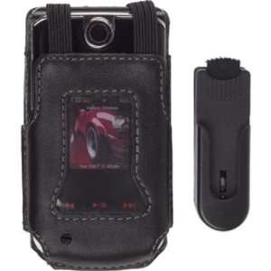  LG Leather Black Swivel Case Clip VX8600 AX8600 VX8600 