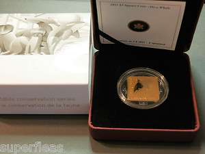   Canadian $3 Limited Edition KILLER WHALE ORCA Sterling Silver Coin
