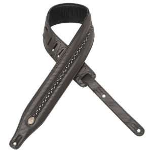  Levys PC17OL BLK 2.5 inch Fabric Guitar Strap Musical 