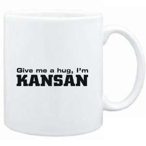  Mug White  GIVE ME Kansan  Usa States