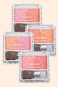 Canmake Tokyo Cheek & Check Blush Color Palette  