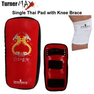 Muay Thai Pad Training for MMA UFC Kick Boxing Punch Bag Focus Red 