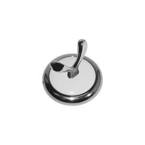   Wh/Ch Dbl Robe Hook   Ldr Industries   Faucets