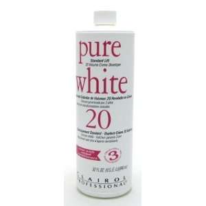  Clairol Pure White 20 Volume 32 oz. (3 Pack) with Free 