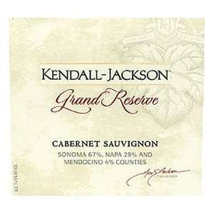  2007 Kendall Jackson Grand Reserve Cabernet 750ml Grocery 