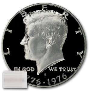  1976 S Kennedy Half Roll 40% Silver (20ct)   (Proofs 