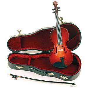  Miniature Violin Large, 8 inches Musical Instruments