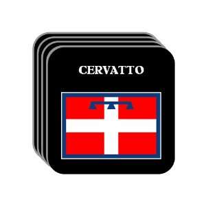 Italy Region, Piedmont (Piemonte)   CERVATTO Set of 4 Mini Mousepad 
