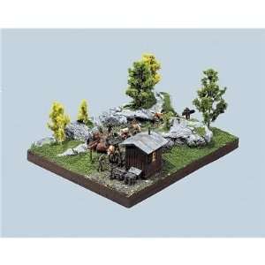  1/87 Mountain Military Diorama Toys & Games