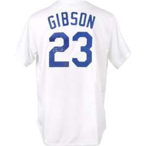 Kirk Gibson Autographed Jersey  Details Los Angeles Dodgers, White 