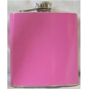  Pink Flask for Women, 6oz (Pink)