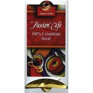 Lacas Coffee Passion Cafe 100% Colombian Decaffeinated Coffee Pods 