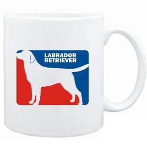  Mug White  Labrador Retriever Sports Logo  Dogs