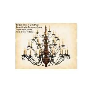  KLH Grand Elder IV Wooden Chandelier