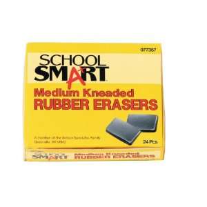  School Smart Design Kneaded Rubber Eraser   Large   Bx/12 