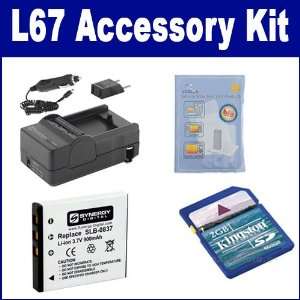  Samsung L67 Digital Camera Accessory Kit includes ZELCKSG 