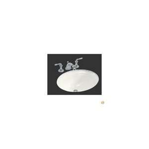  Devonshire K 2336 0 Undercounter Bathroom Sink, White 