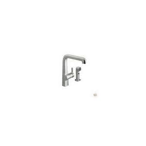 Evoke K 6334 VS Single Control Kitchen Sink Faucet w/ Sidespray, Vibr