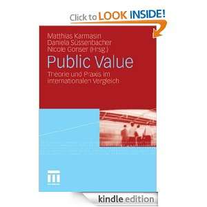 Public Value Theorie und Praxis im internationalen Vergleich (German 