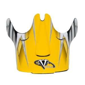  Vega Viper Jr. Yellow Kraze Graphic Off Road Helmet Visor 