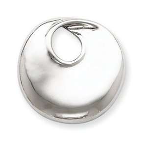  Sterling Silver Circle Slide Jewelry