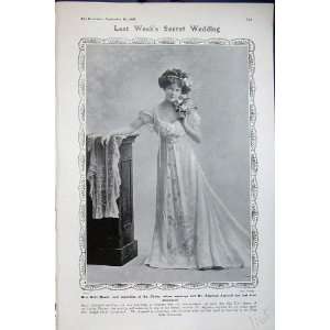  1907 Miss Kitty Mason Gaiety Theatre Algernon Aspinall 