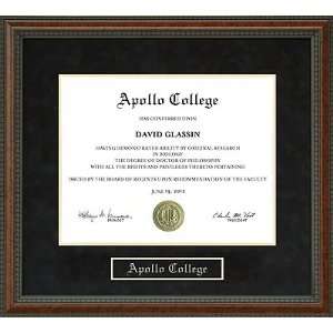  Apollo College Diploma Frame